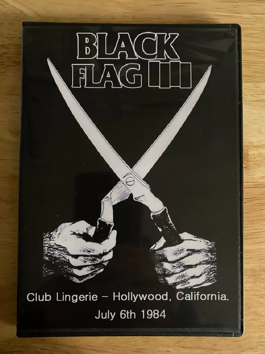 Black Flag - Live at Club Lingerie 1984 DVD Henry Rollins Greg