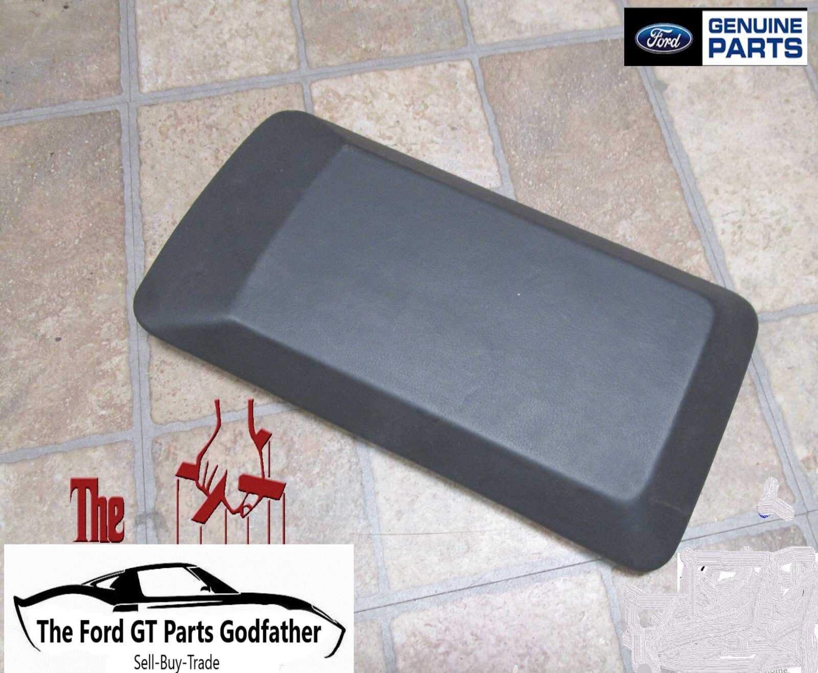 2005,2006 FORD GT GT40 OEM CENTER CONSOLE ARM REST PAD RAW KIT 05/06