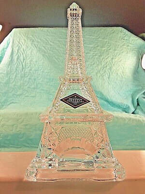 Crystal Eiffel Tower Covered Jewelry Box Shannon Designs of Ireland by Godinger
