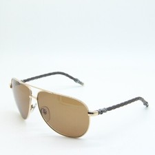 CHROME HEARTS DOUBLE DIP GP D3L GOLD BROWN AUTHENTIC EYEGLASSES FRAME 63-15