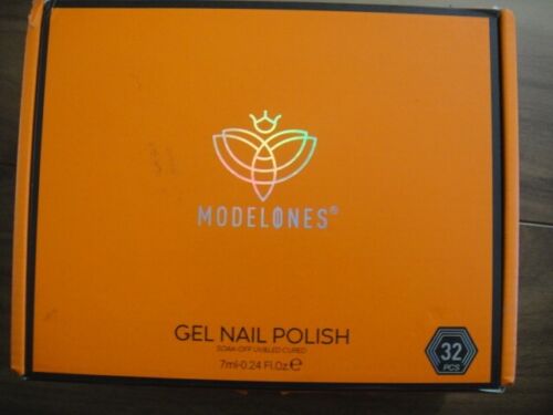 MODELONES 32 Colors All Seasons Gel Nail Polish Kit, With LED Dryer - Picture 9 of 19