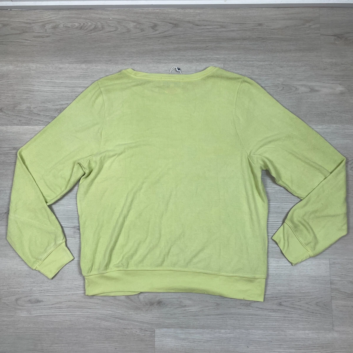 Baggy outlet yellow sweater