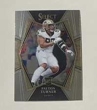 2021 Panini Select Payton Turner Premier Level RC #188 New Orleans Saints
