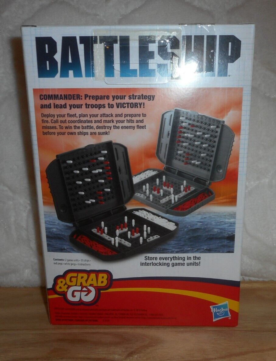 Battleship: Grab & Go (expected in stock on 8th April) – Leisure Games