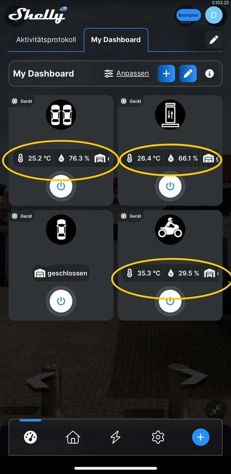 Sensor Thermostat & Feuchtigkeit,  Shelly AddOn Kompatibel - DHT21 AM2301A - Bild 2 von 3