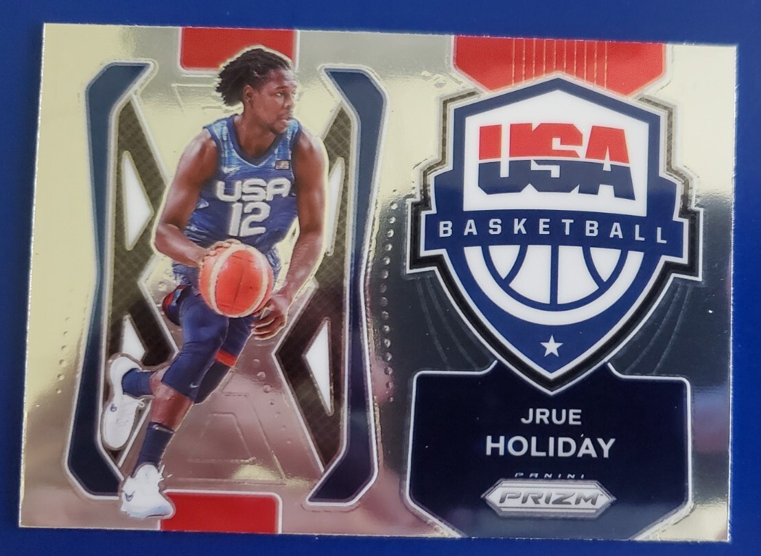 2021-22 Panini Prizm Jrue Holiday USA Basketball Insert #8