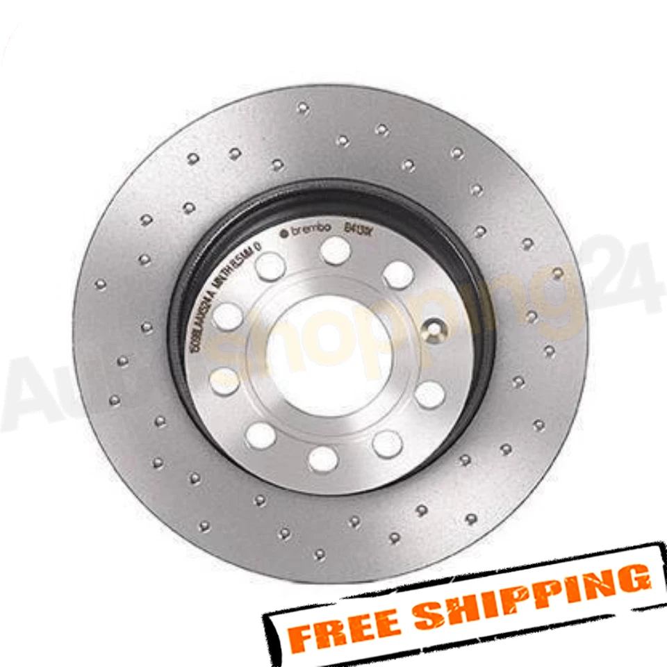 Rotor de freno de disco trasero Brembo 08.B413.1X 272 mm para Audi A3 2010-2022 Foto 2 de 4