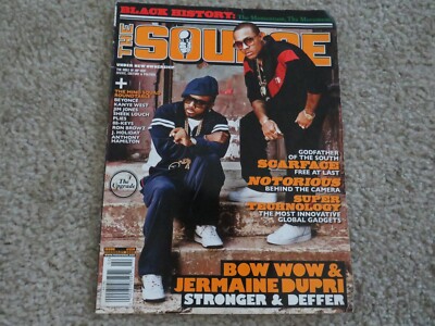 The Source Magazine Hip Hop Rap Bow Wow Jermaine Dupri Beyonce West 88 Keys