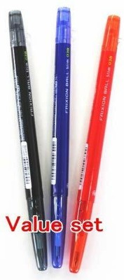 Pilot FriXion Ball Slim Retractable Erasable Gel Ink Pen Extra Fine Point 3pk