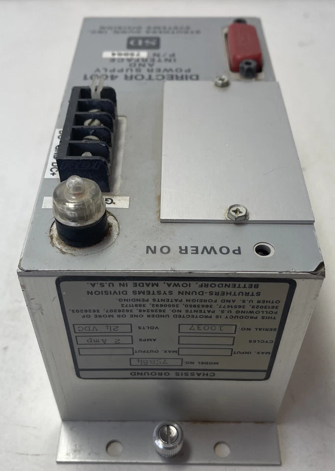 *PREOWNED* Struthers-Dunn 75B84 Director 4001 Power Supply/Interface + Warranty! - Image 3 of 4