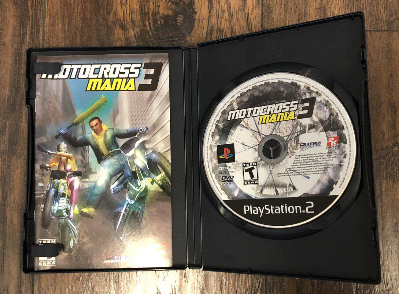 PS2 MTX Mototrax Motorcycle Racing Sony Playstation 2 CD Video Game