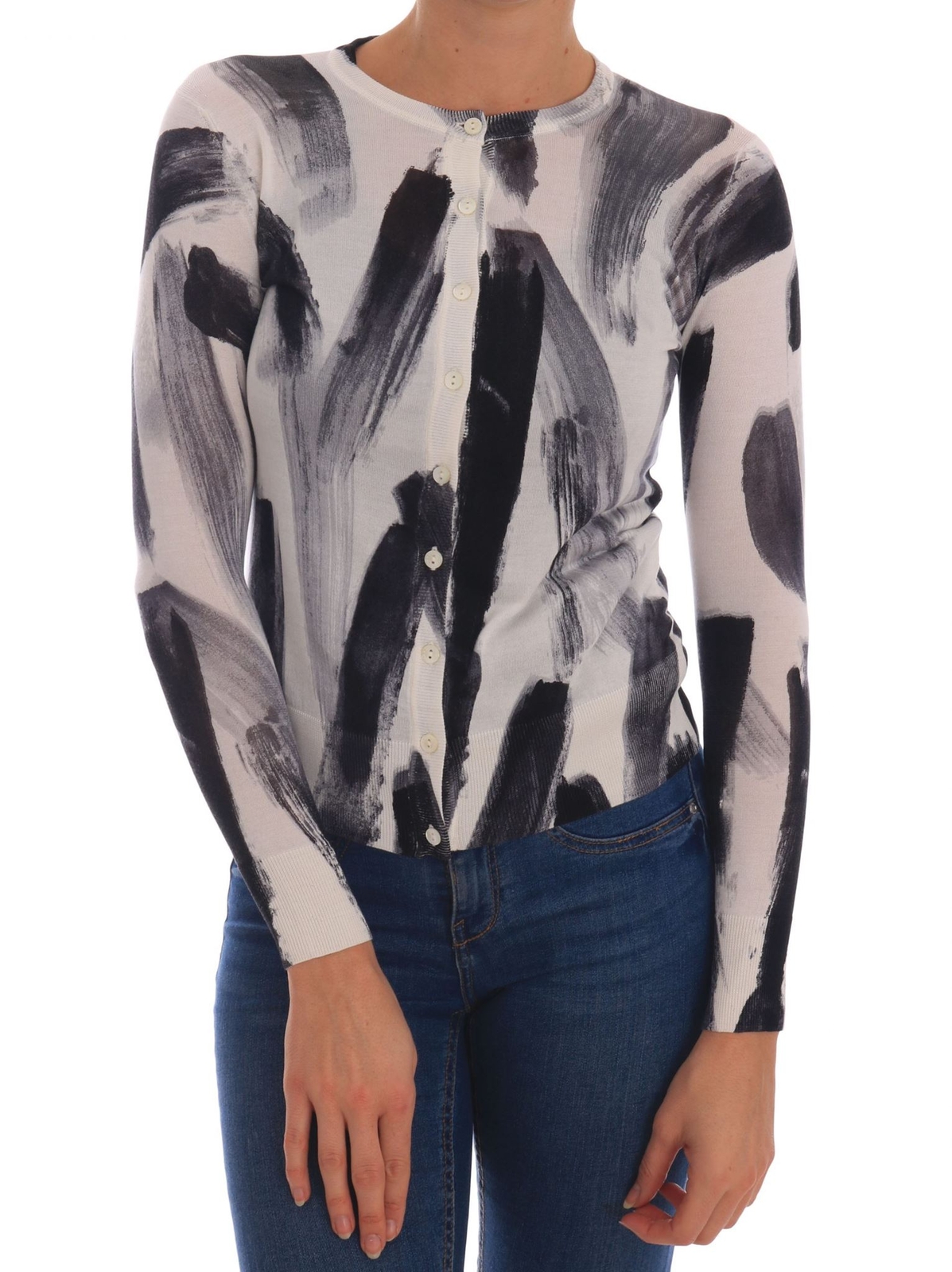 Dolce\u0026Gabbana Women White Cardigan 