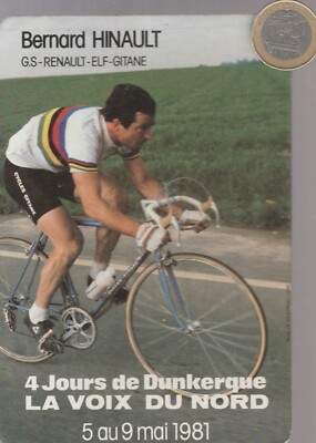 L15. Cycling. BERNARD HINAULT. GS-Renault-Elf-Gypsies. 1981 4 Days of Dunkirk