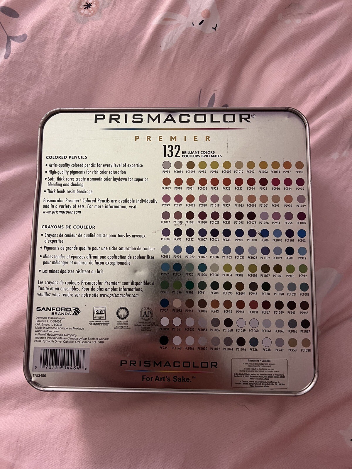 Prismacolor Drawing & Sketching Pencils 0.7 mm 132 Assorted Colors/Set 4484