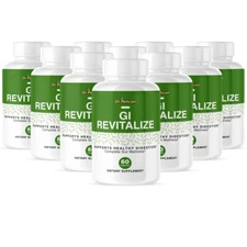 GI Revitalize -Digestive Support- 10 Bottles- 600 Capsules