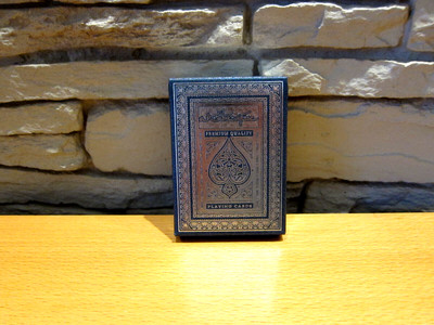 Arabesque Silver Player Edition Playing Cards by Lotrek