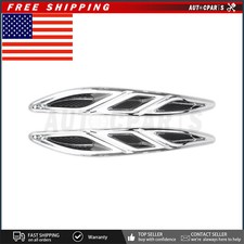 Leftright Front Hood Engine Vent Grille Molding Trim For 2012-2016 Buick Verano