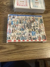 The American Historical Double Bridge Playing Cards Made in Switzerland by AG