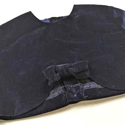 Vintage Bolero Jacket Top Girls Sz 3-4T Navy Velvet Formal