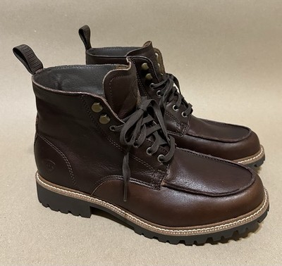 ARIAT Split Rock Moc Toe Western Boot Men's Size US 11.5 D Havana Brown