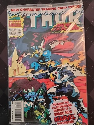 The Mighty Thor Annual #18 Marvel Comics 1993 Sealed Polybag NM Condition Gem  