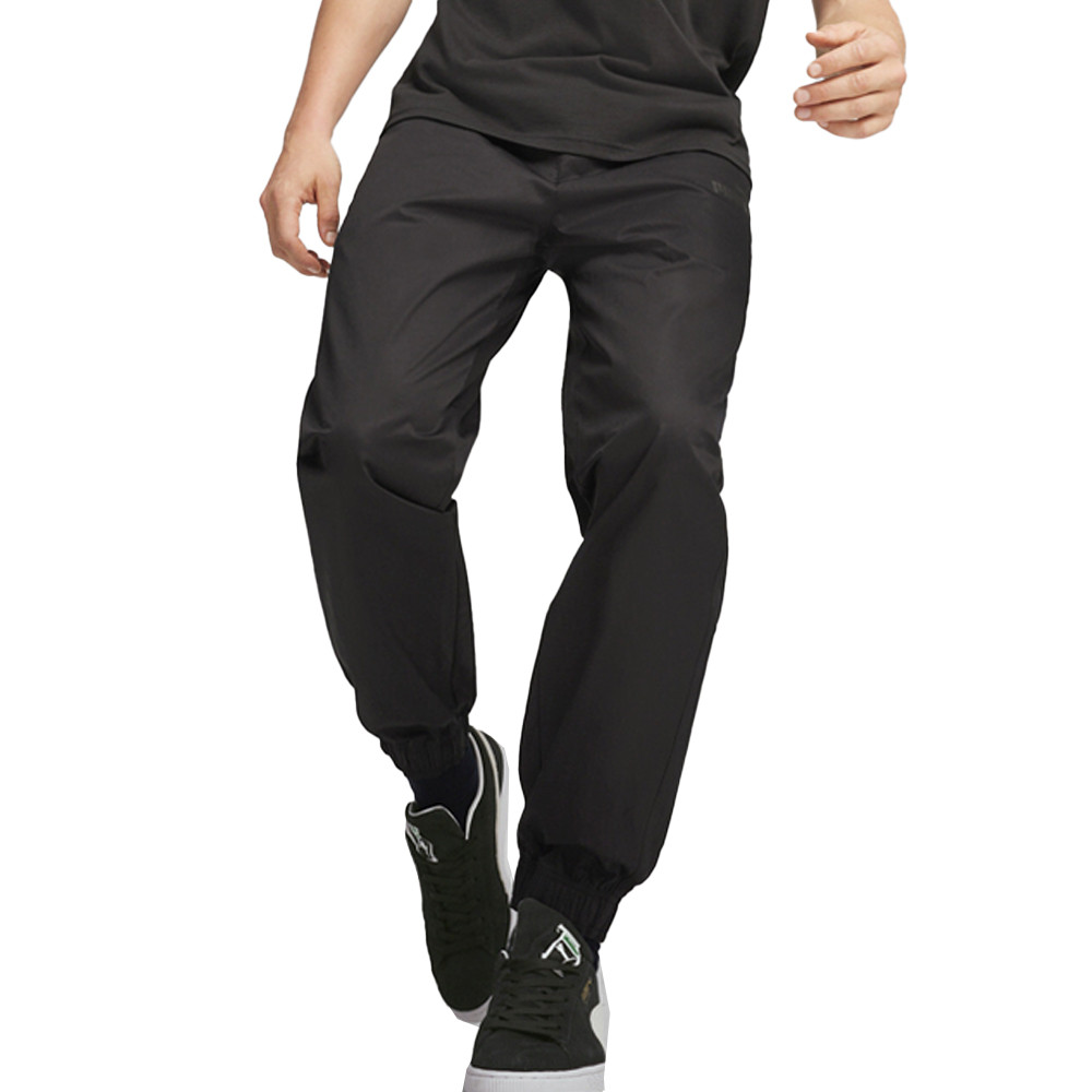 Puma Essentials Chino Pants Mens Black Casual Athletic Bottoms 68045001