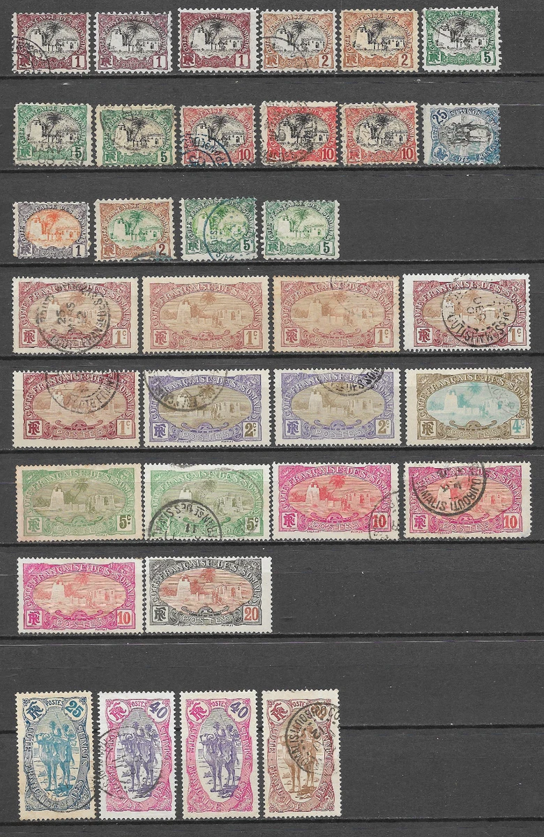 Lot De 50 Timbres Variés Somalie – Collectionneur – Qualité Prophila – Timbres Neufs Ou Oblitérés