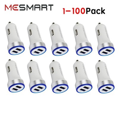Lot 18W Super Fast Phone Car Charger Adapter Dual USB For iPhone Samsung Android