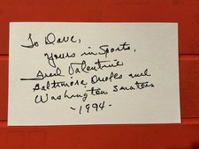 Fred Valentine🔥🔥🔥🔥MLB: 1959 Baltimore Orioles 🔥🔥🔥🔥🔥Autograph ⚾️⚾️