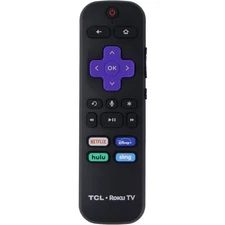 TCL TV Remote Control (RC-AL5) with Netflix/Disney+/Hulu/Sling Buttons - Black