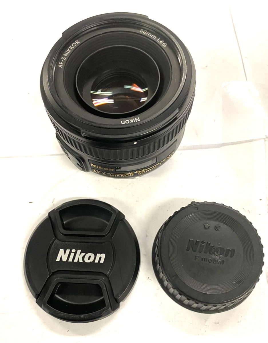 Nikon NIKKOR AF-S f/1.8 Camera Lenses 50mm Focal for sale | eBay
