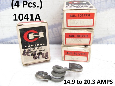 #ad #ad 4 Pc CUTLER HAMMER 1041A OVERLOAD HEATER COIL for 14.9 to 20.3 AMPS H1041 $39.50