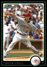 Travis Wood 2010 Bowman Draft Picks & Prospects #BDP33 Reds MLB READ FREE SHIP