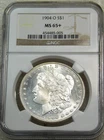 1904-O Morgan Silver Dollar NGC MS65+ White Semi Proof/Cameo looks MS66 #Q328