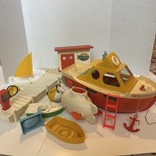 Vintage 1973 Hasbro Romper Room Weebles Marina 594 - With Extras