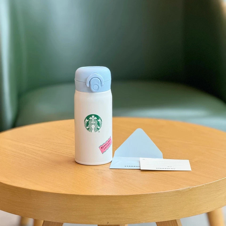 New 2025 China Starbucks Back to Campus 12oz SS Thermos Cup Gift Box - Image 2 of 4