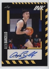 2023-24 Leaf Ink Gold Alex Barcello #BA-AB2 Auto 05ol