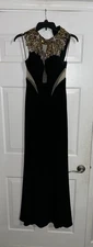 Camille La Vie Women's Black Long Dress Size 2