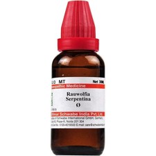 Willmar Schwabe Homeopathy Rauvolfia Serpentina Mother Tincture Q 30 ML 