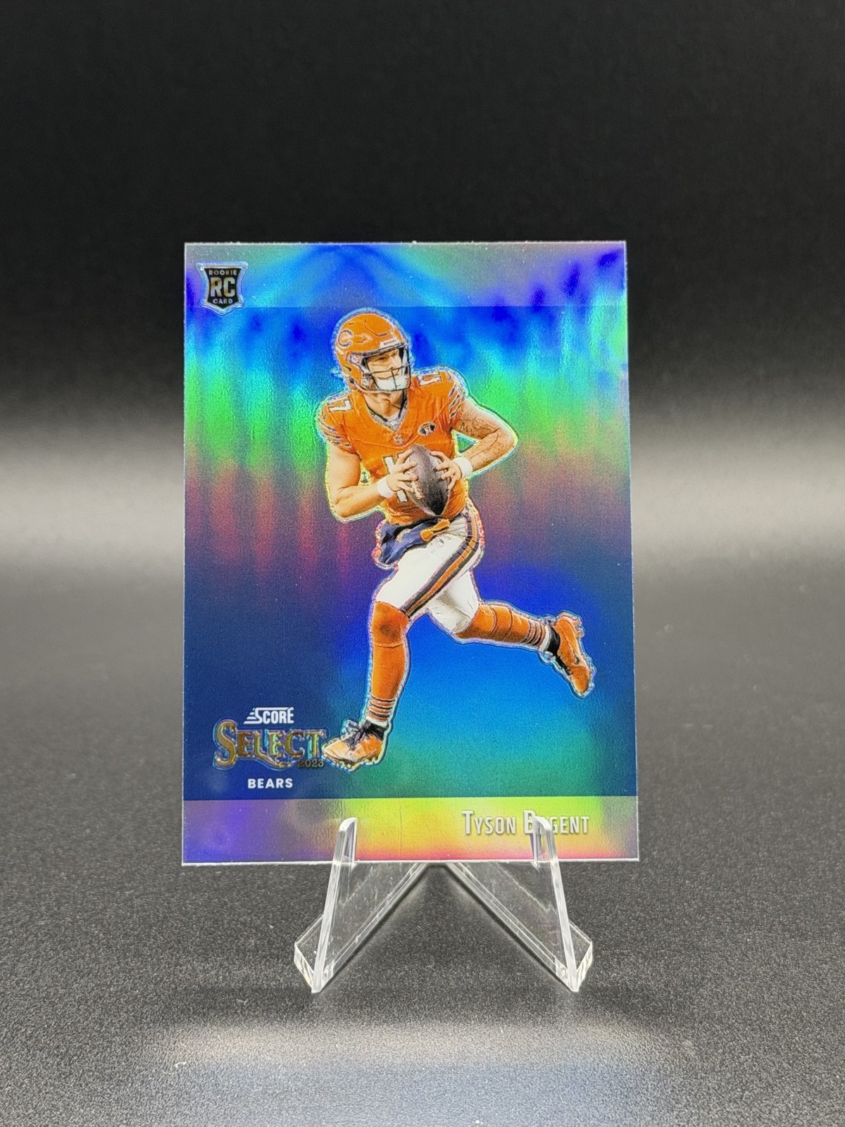 2023 Panini Select - Score Select Throwback Tyson Bagent #STW-TBA Silver (RC)