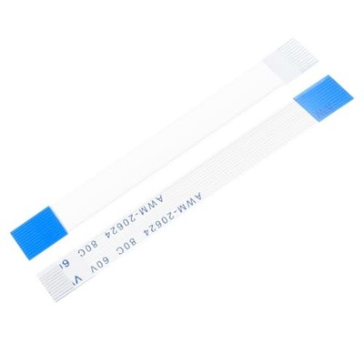 uxcell 5pcs FFC Flexible Flat Cable 0.5 mm Pitch B Type FPC FFC 60mm 12 Pins