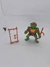Vintage 1988 TMNT Raphael Playmates Raph Action Figure 100% Complete Hard Head