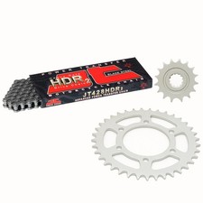 GA125 Cruise II Chain and Sprocket Kit JT 428 HDR2 Hyosung GA125 Cruise II 1999