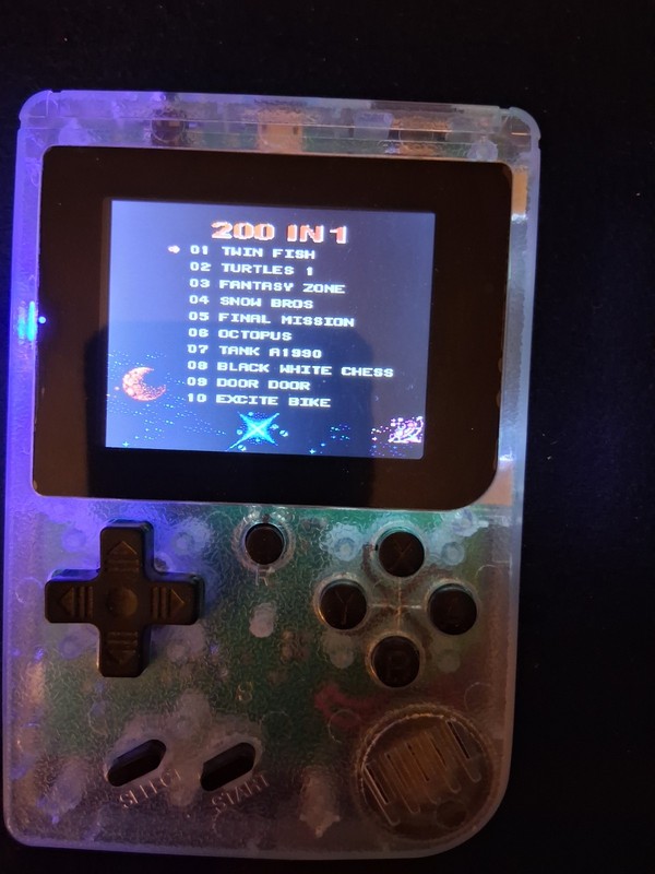 Handheld Arcade 200 Games In One- Used In Good Condition Tested Working