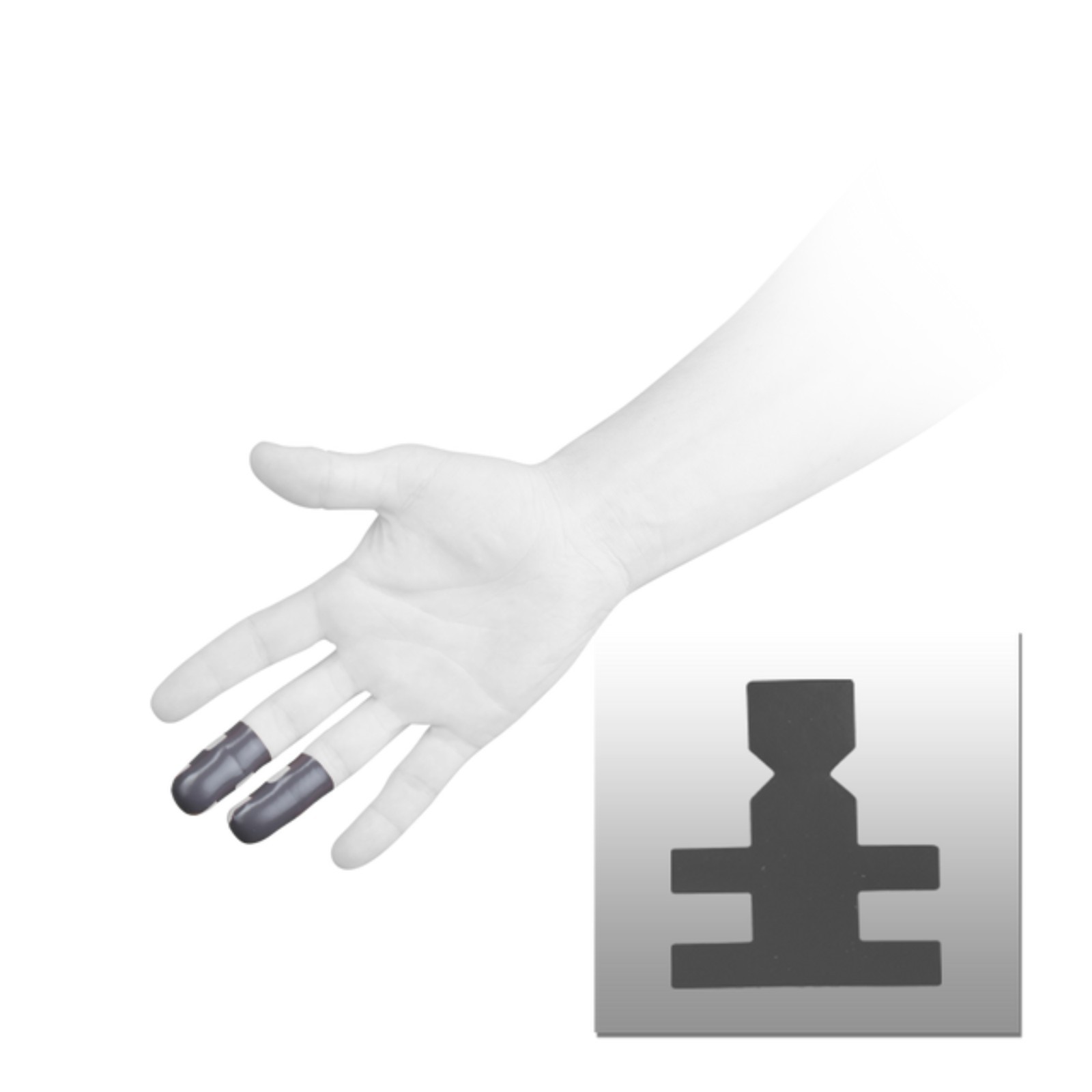 Storm Max Pro Strips Finger Tape Silver