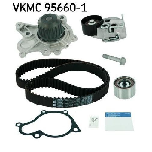 Wasserpumpe + Zahnriemensatz FüR Hyundai Getz TB 1.5 03 Bis 05 SKF Neu Teil-image