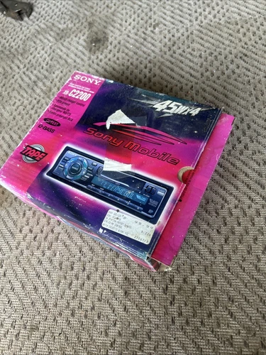 Vintage Sony AM/FM Cassette Car Stereo XR-C2200 - New Other. Never Installed