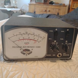 Medidor PALOMAR 500 POWER/SWR Funciona muy bien Se ve muy bien.