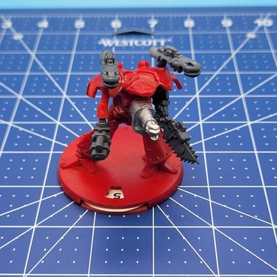 GW EPIC 40K CHAOS TITANS - Warlord Battle Titan Red #3 - OOP 6mm Plastic
