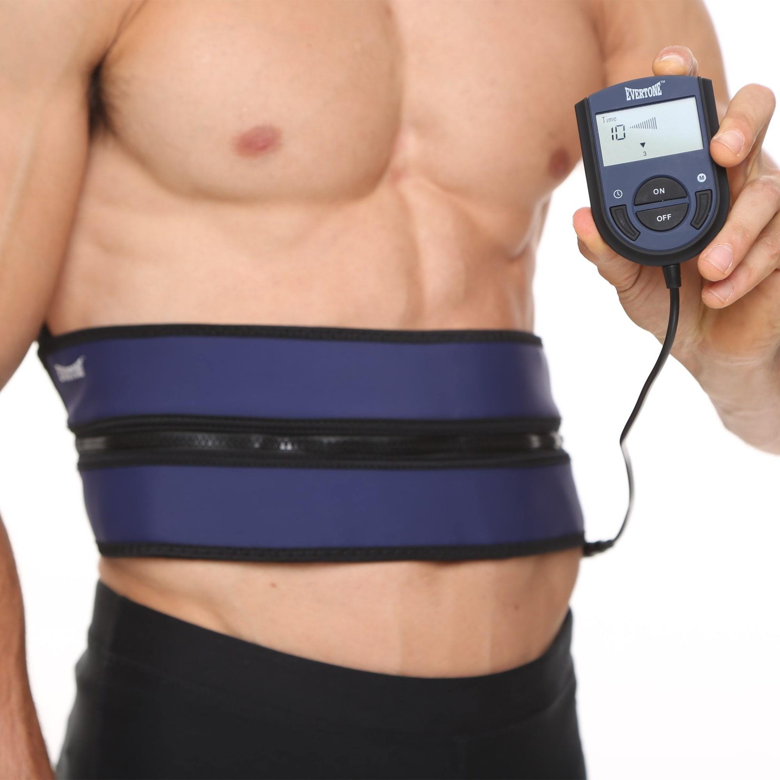 EVERTONE Zip - Tone Пояс для подтяжки пресса и ягодиц мужской - СИНИЙ 13290₽